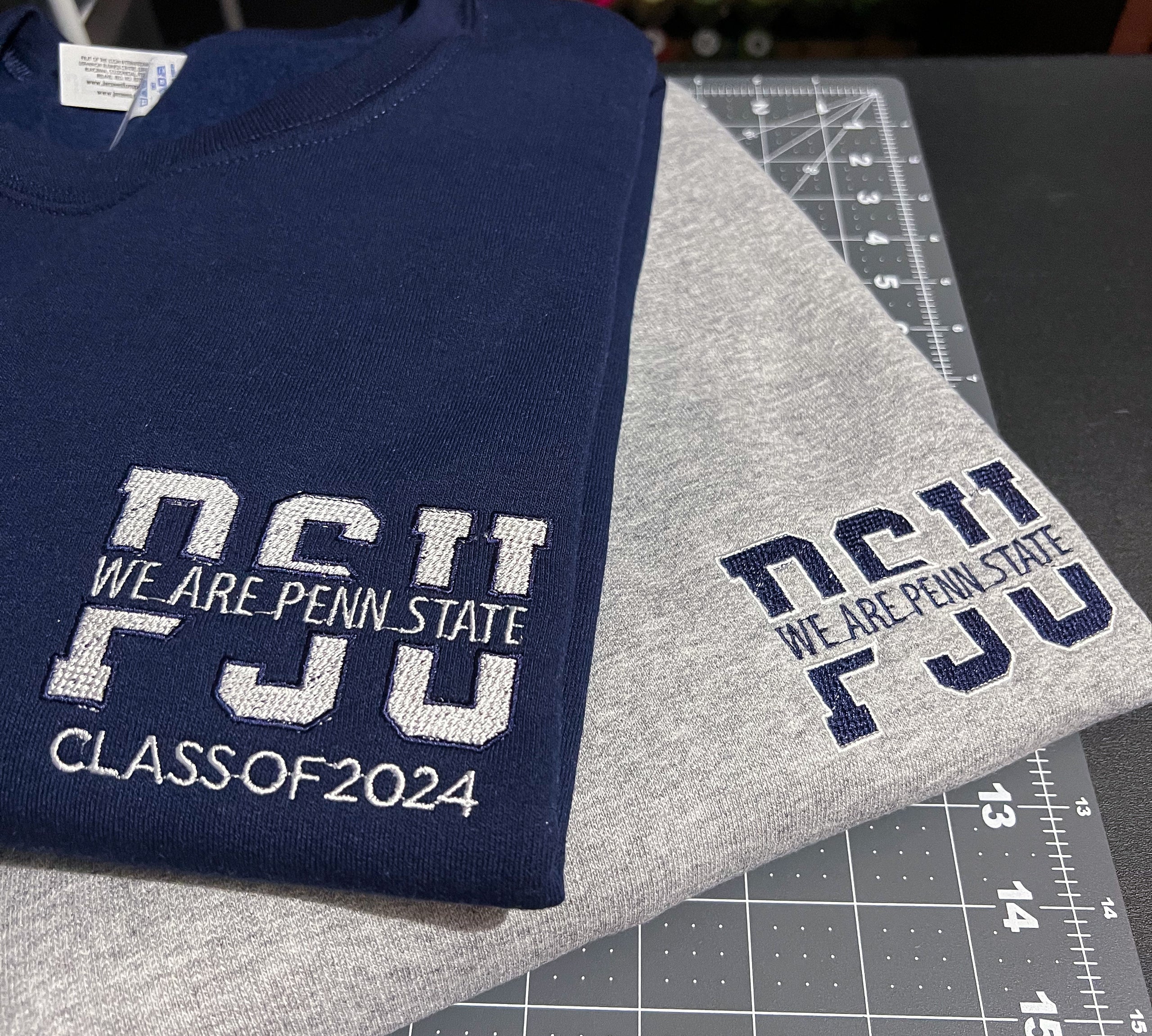 Penn state embroidered sweatshirt on sale